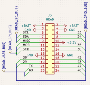 Ulysses Expansion Connector Schematic